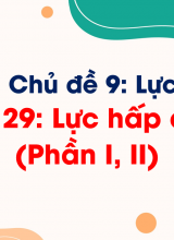 Bài 29 Lực hấp dẫn (Phần I, II)